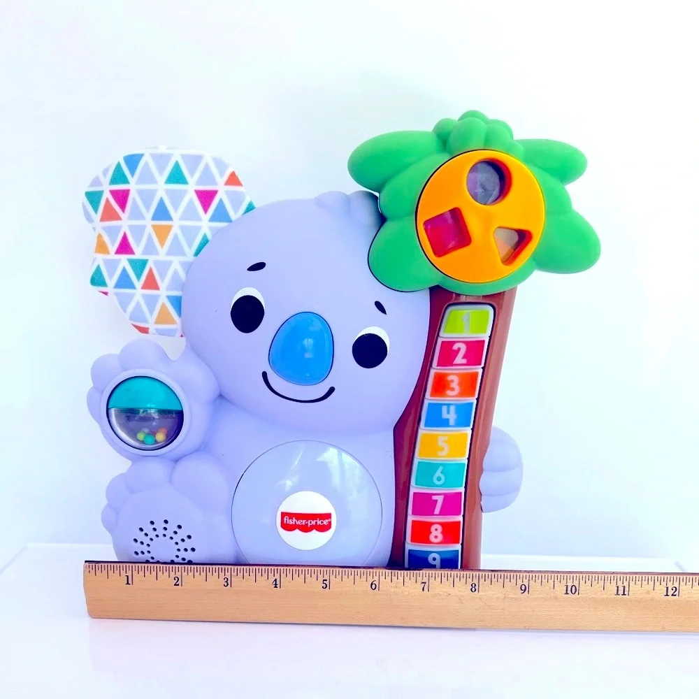 Fisher-Price Purple Koala Linkimals Counting and Learning Toy for Baby & Toddler